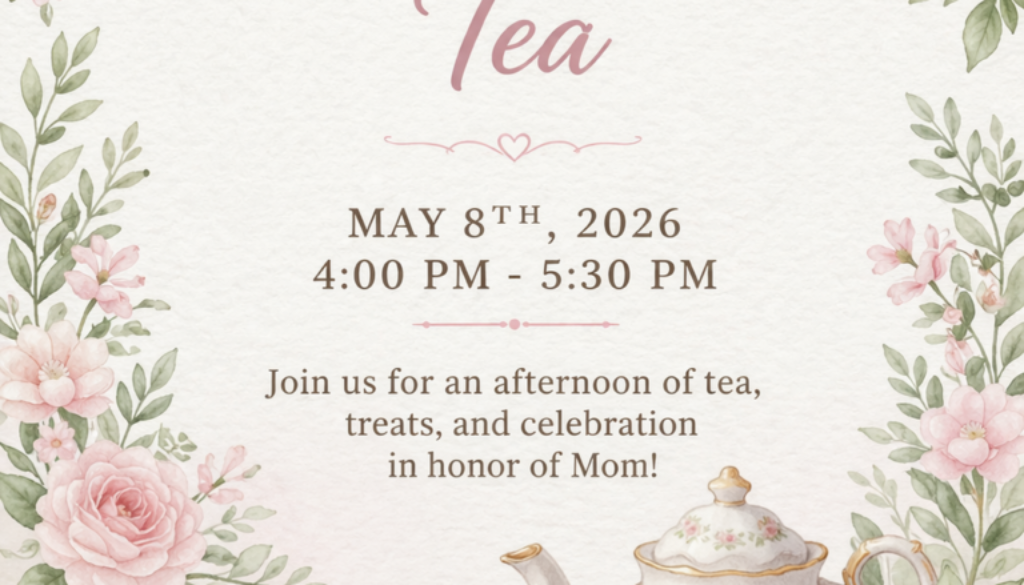 Mother's Day Tea