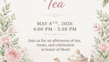 Mother's Day Tea